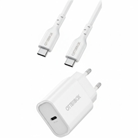 מטען מהיר 20W USB-C עם כבל טעינה 1 מטר OtterBox יבואן רשמי