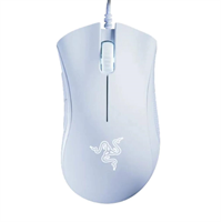 עכבר גיימינג רייזר RAZER DEATHADDER ESSENTIAL צבע לבן יבואן רשמי