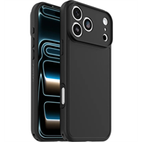 כיסוי קשיח לאייפון 18 פרו Otterbox Lumen MagSafe צבע שחור יבואן רשמי