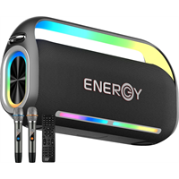 רמקול נייד איכותי ועוצמתי ENERGY ECHO K30 300W עם תאורה RGB צבע שחור