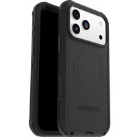 כיסוי קשיח לאייפון 17 פרו מקס OtterBox PRO Defender MagSafe יבואן רשמי צבע שחור
